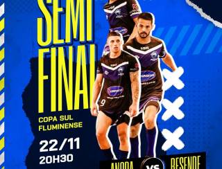 Angra Futsal joga segunda partida da Semifinal na próxima sexta-feira, dia 22